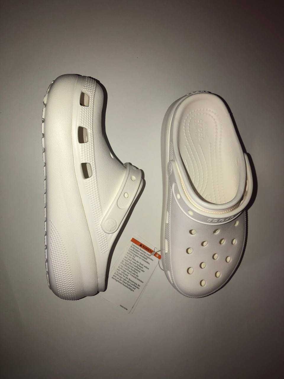 CROCS Crush Clog. Колір White. Оригінал. Нові. W9-W10