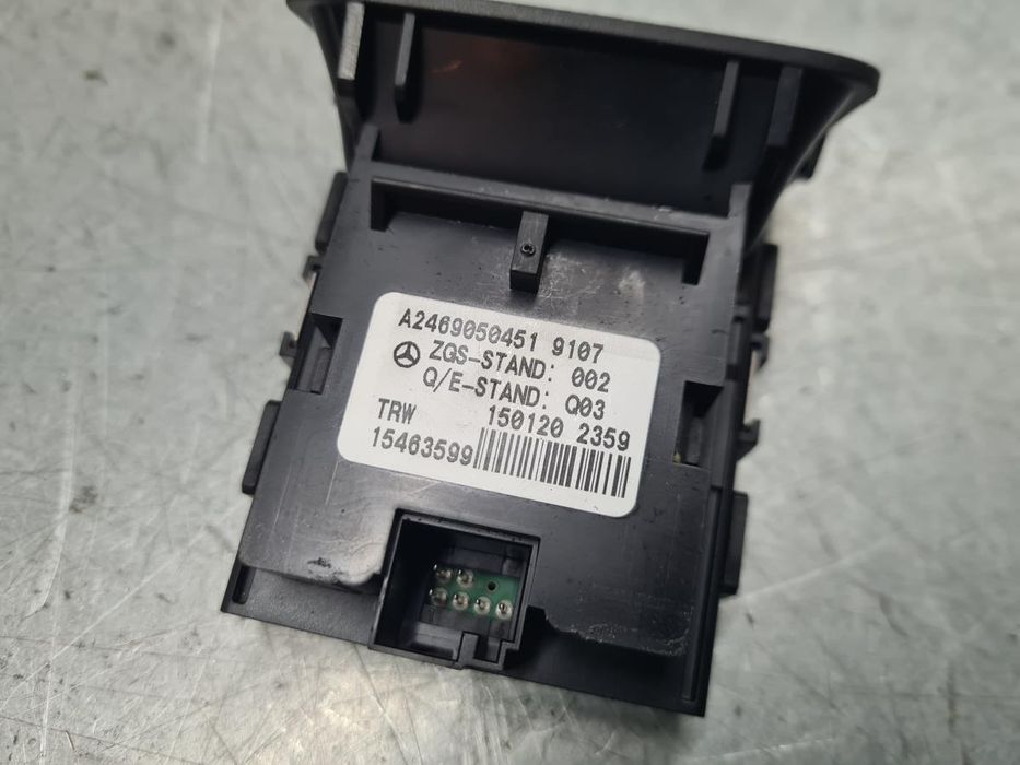 Botão / interruptor travão de parque MERCEDES-BENZ Classe A (W176)