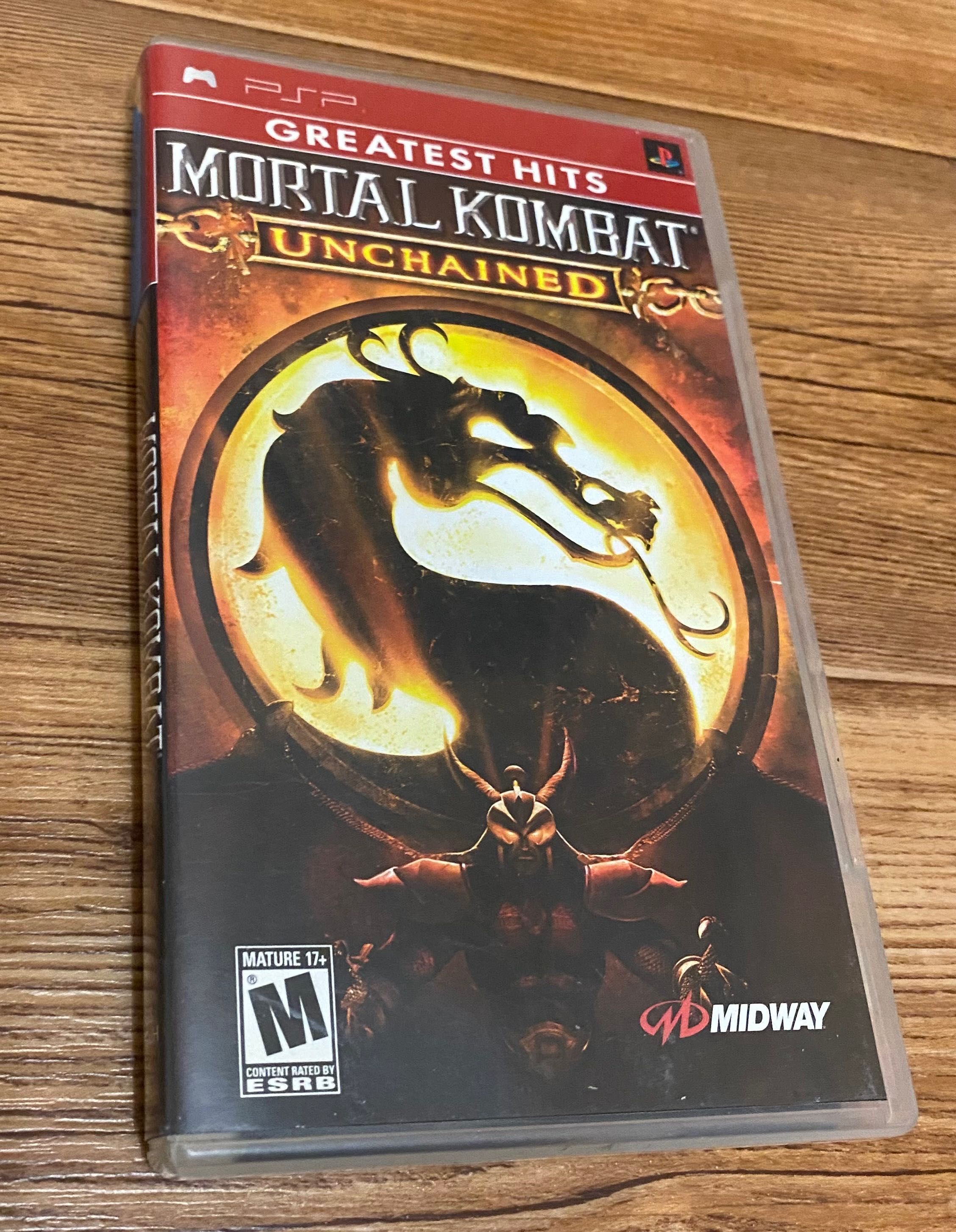Гра Mortal Kombat Unchained для Sony PSP.