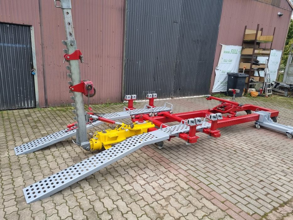 Rama blacharska plyta UNICAR MAXI BENCH plus przystawki