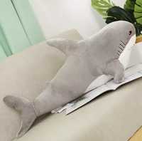 Мягкая игрушка акула IKEA 100 см большая серая ОПТ и Дропшипинг