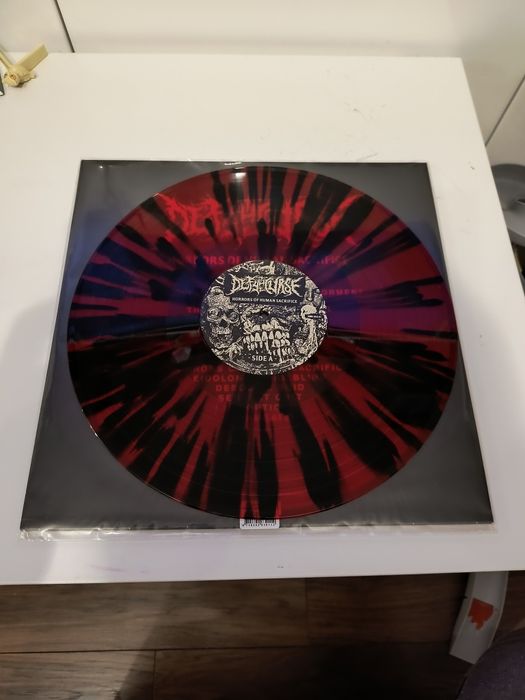 DEFY THE CURSE - Horrors Of Human Sacrifice LP (Transparent Red/Black