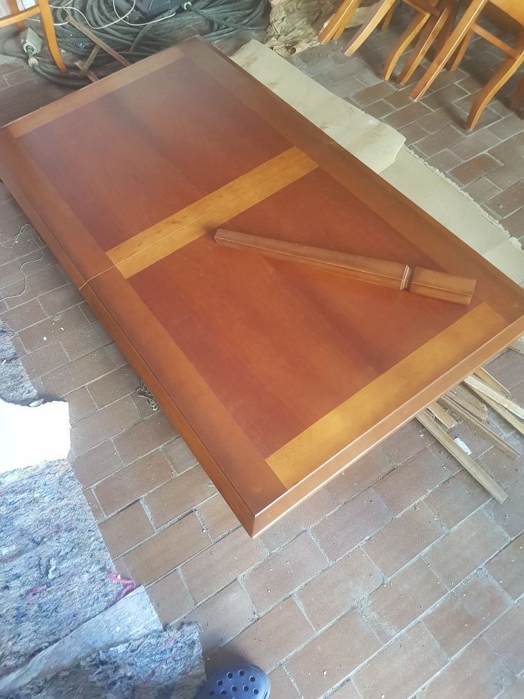 Stół drewniany 180-280x100 regulowany