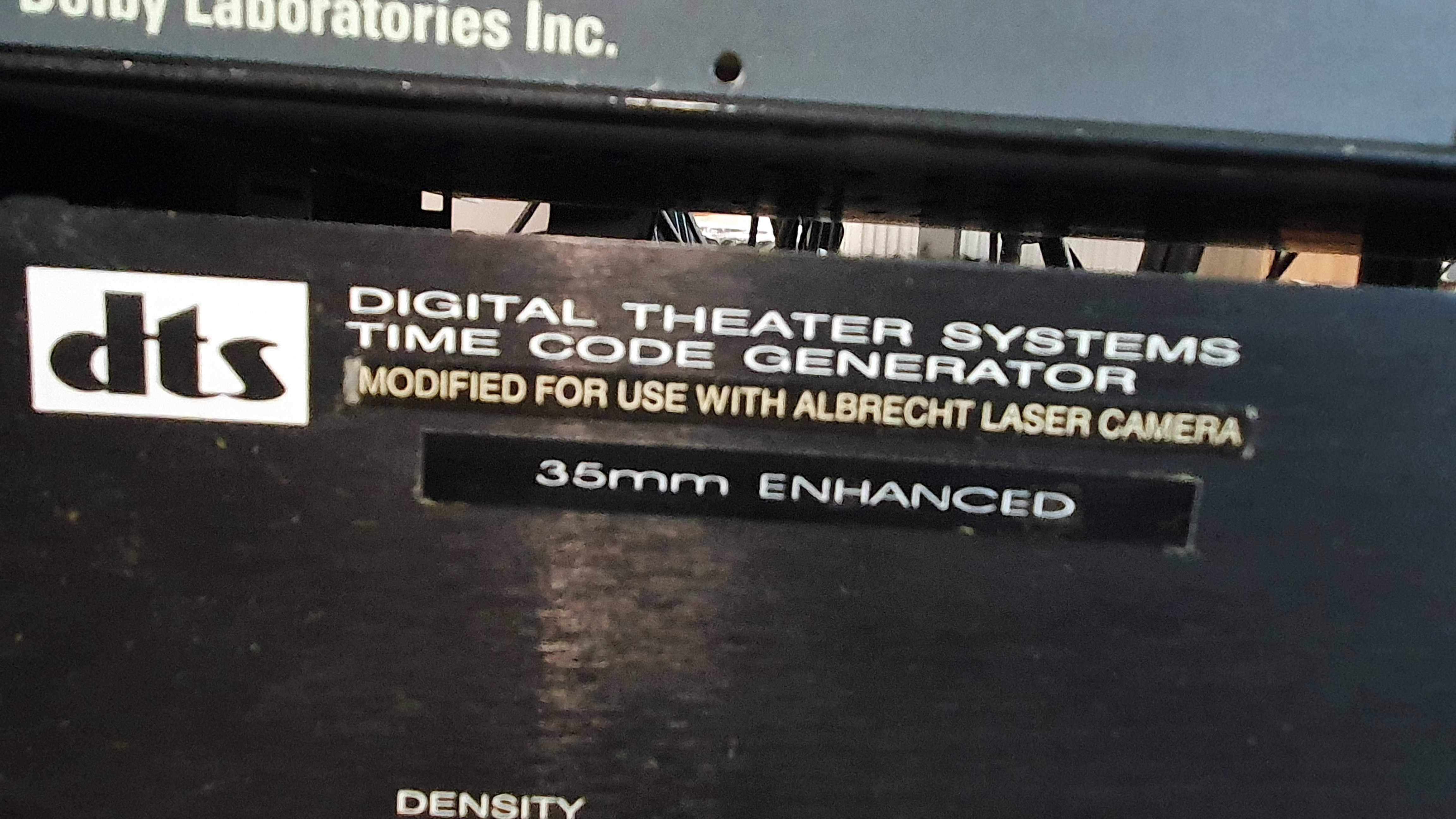 DTS Digital Theater Systems Time Code Generator Albrecht