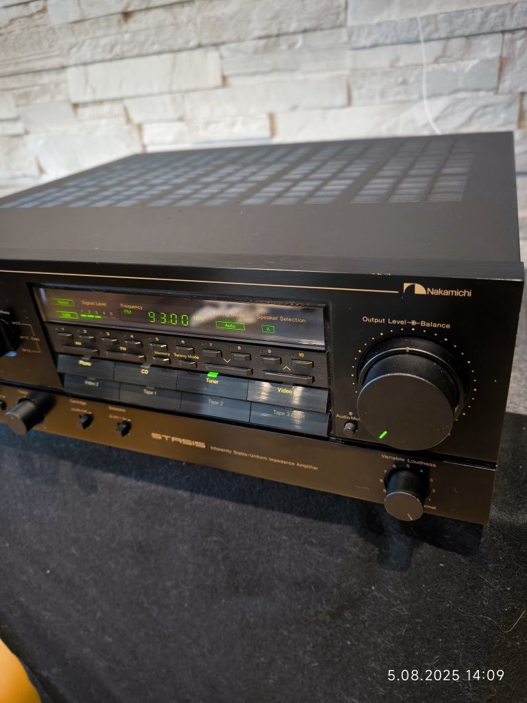 Amplituner Nakamichi TA-4E,100W 8Ohm,potęga jakości