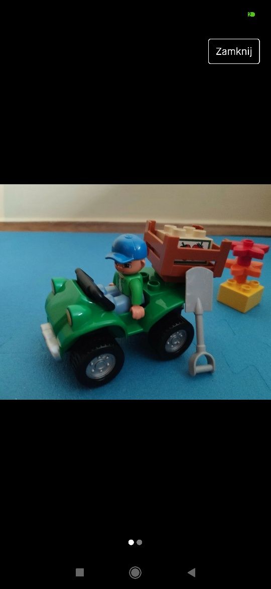 Lego duplo figurka farmera