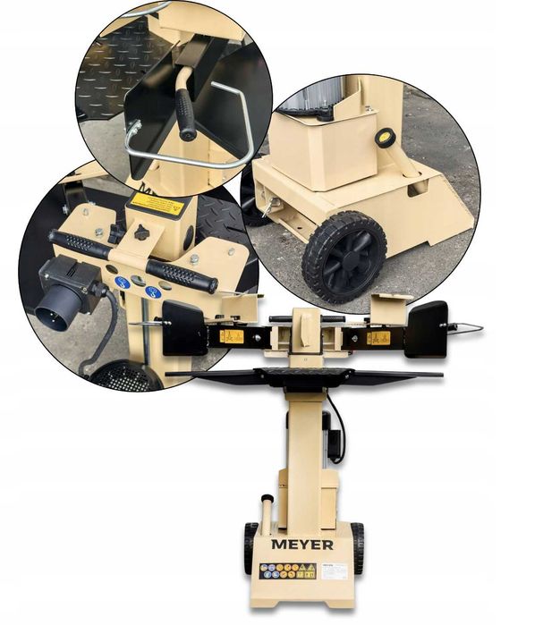 Łuparka do drewna hydrauliczna  MEYER M8TN ELEKTRYCZNA 230V/400V