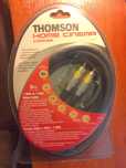 Thomson, kabel podwójnie ekranowany - Home Cinema, 3 m. - 1 x RCA