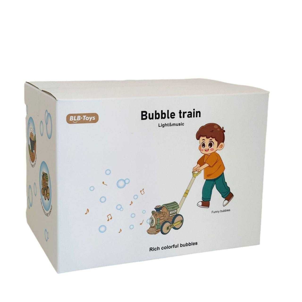 Потяг-генератор мильних бульбашок Bubble Train