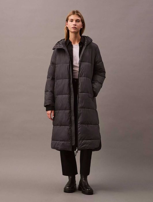 США! Довгі жіночі куртки Calvin Klein Hooded SP47599035 Оригінал! S,M