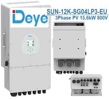 Deye SUN-12K-SG04LP3-EU WiFi Гібридний Інверт.3 Фазы.2 MPPT.PV 15,6кВт