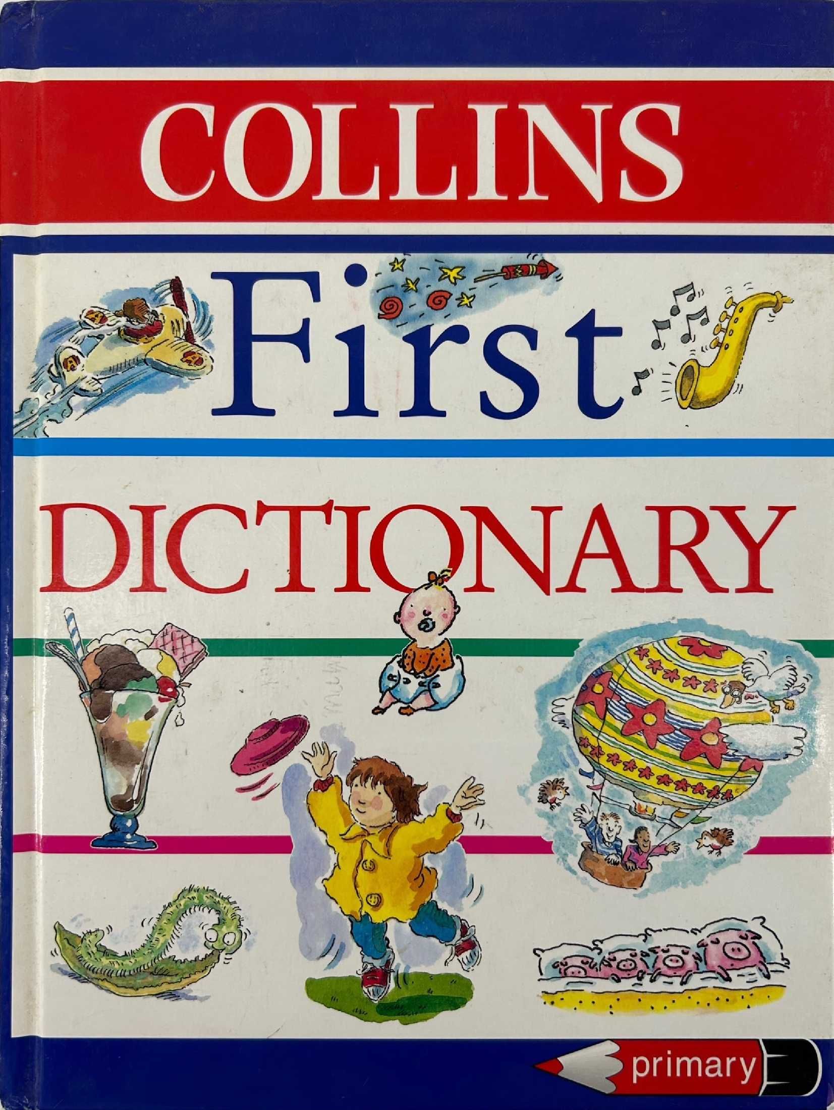 Collins First Dictionary słownik z wyjaśnionym znaczeniem po angielsku