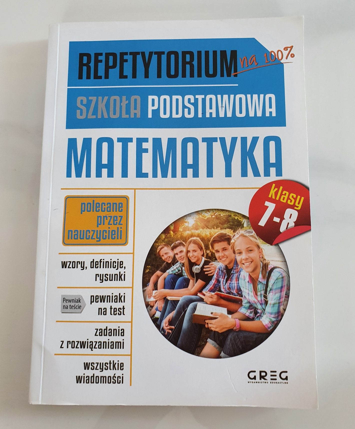 Repetytorium Matematyka klasa 7 - 8