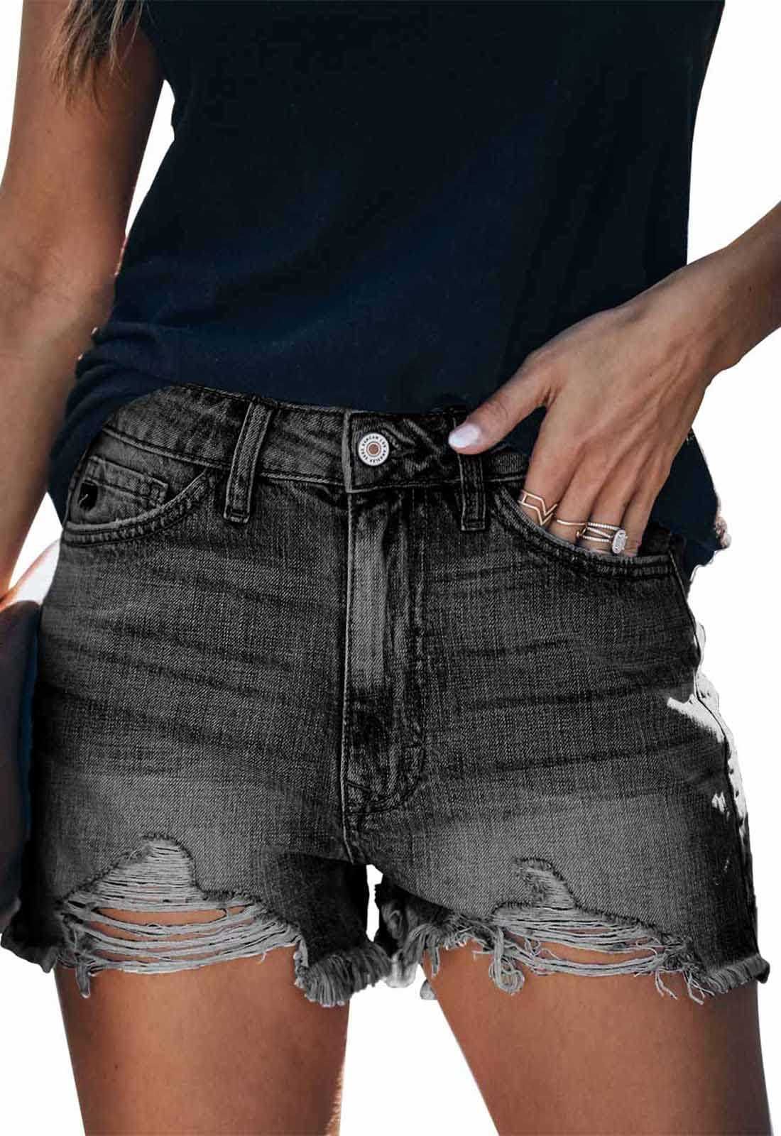 Nowe damskie jeansowe krótkie spodenki / szorty / XXL !9288!
