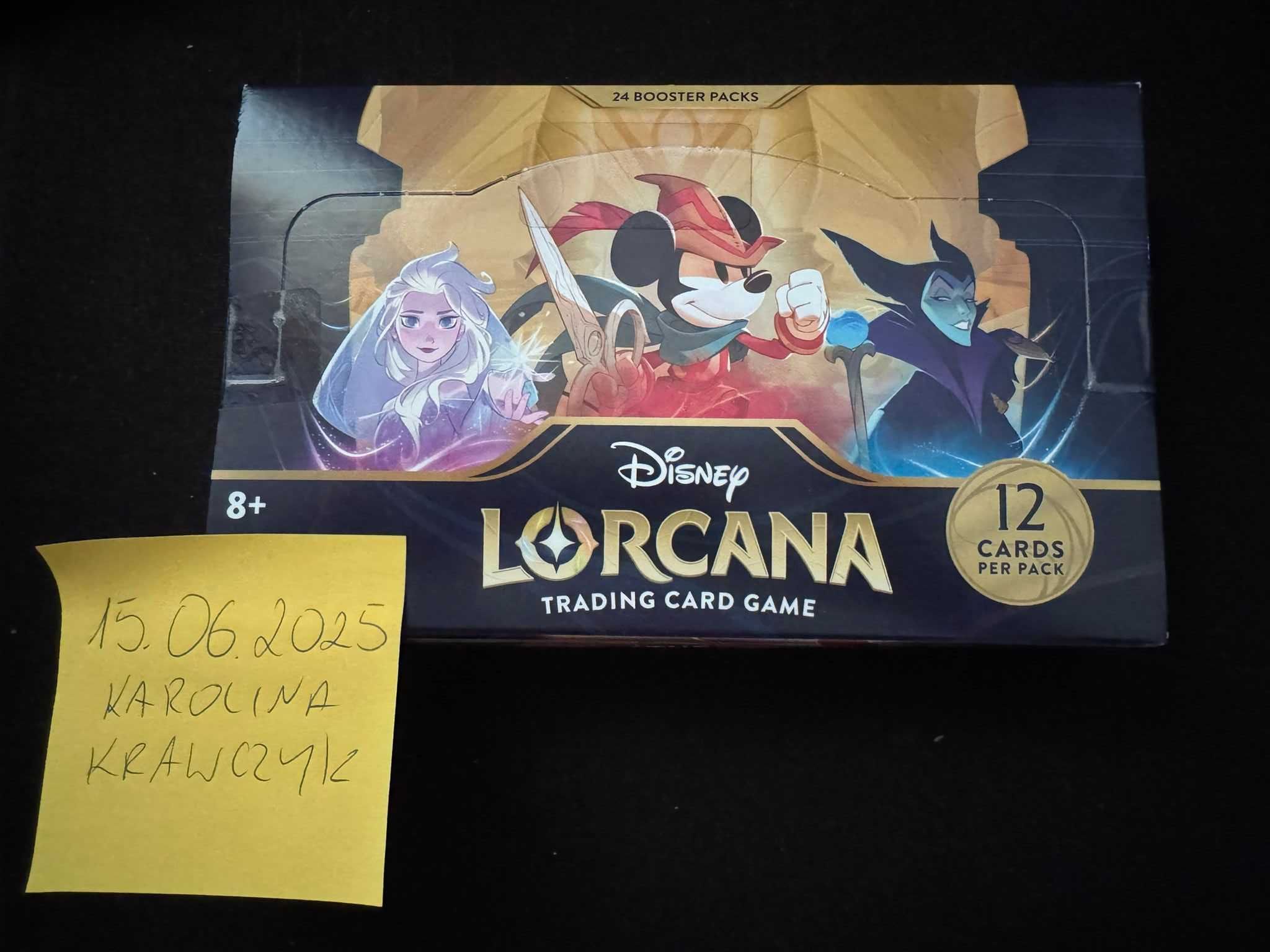 boosterbox lorcana chapter first