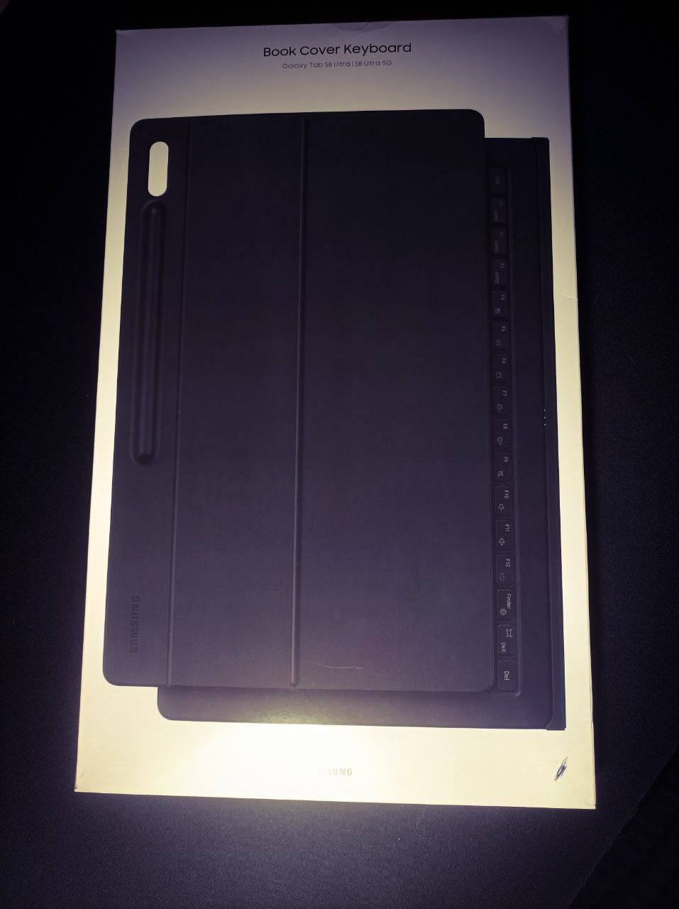 Etui na Galaxy Tab S8 Ultra SAMSUNG Book Cover Czarny Klawiatura