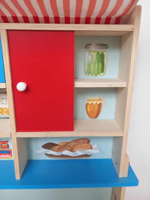 Zabawkowy drewaniany sklep/stragan Playtive