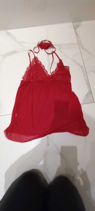 Koszulka nocna seksowna czerwona NOWA , rozmiar M