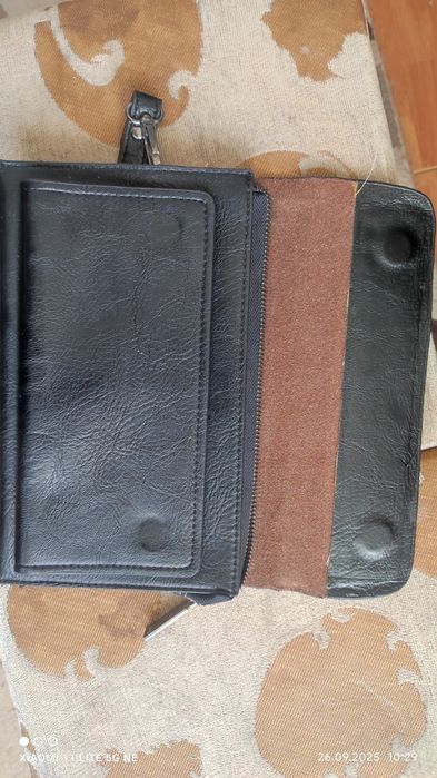 Шкіряний клатч Levis A Camp