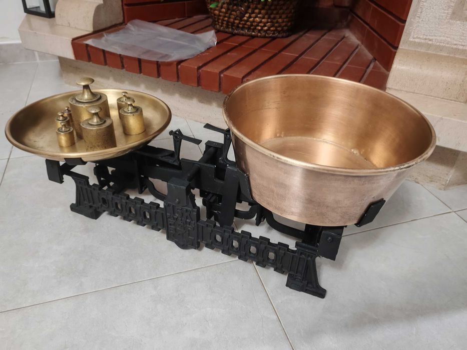 Balança antiga de 15kgs