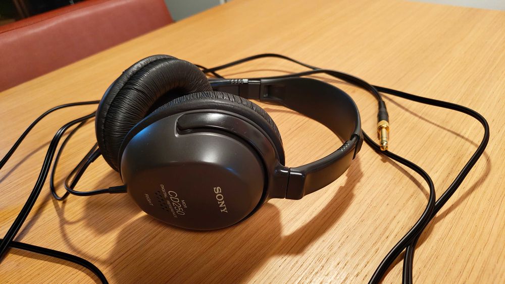 Słuchawki SONY MDR CD250 hifi vintage lata 90