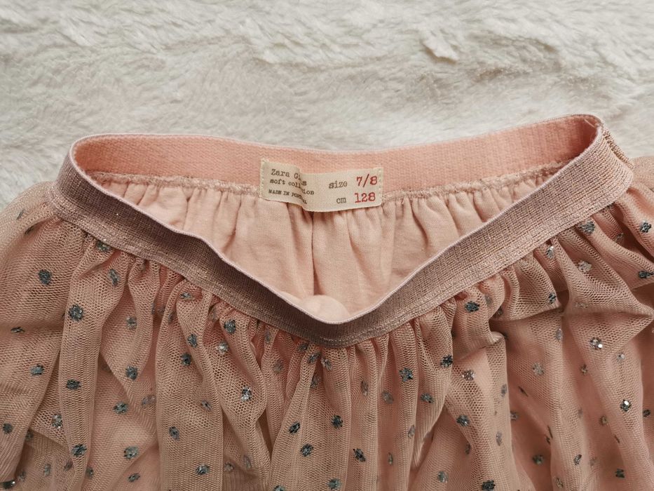 ZARA Tiulowa spódniczka roz.128  ,  7 lat