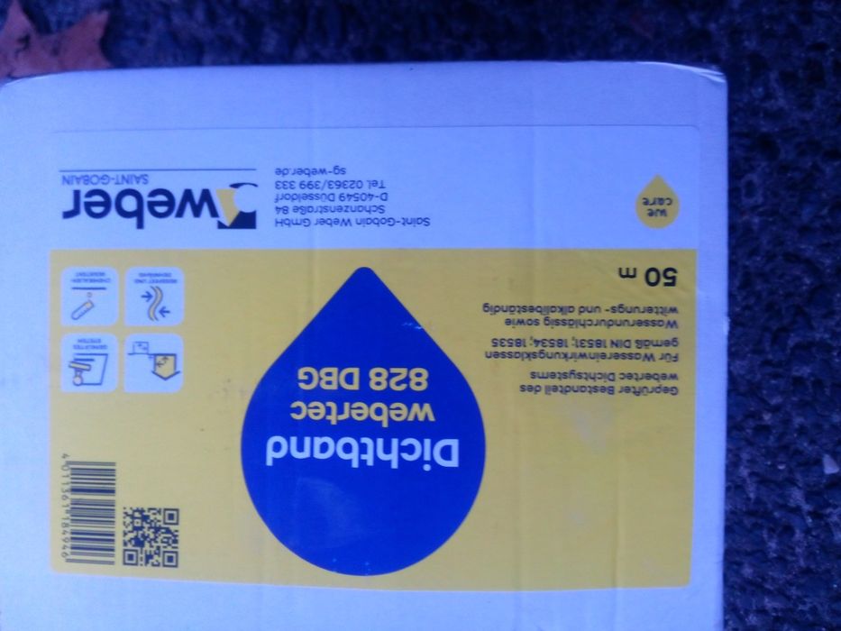 Taśma weber 828   50 mb nowa