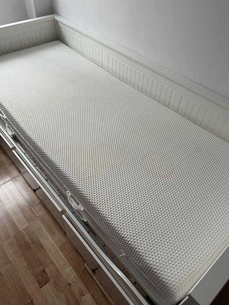 IKEA ABGYDA materac piankowy 80 x 200 średnio twardy