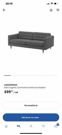 Vendo sofa como novo