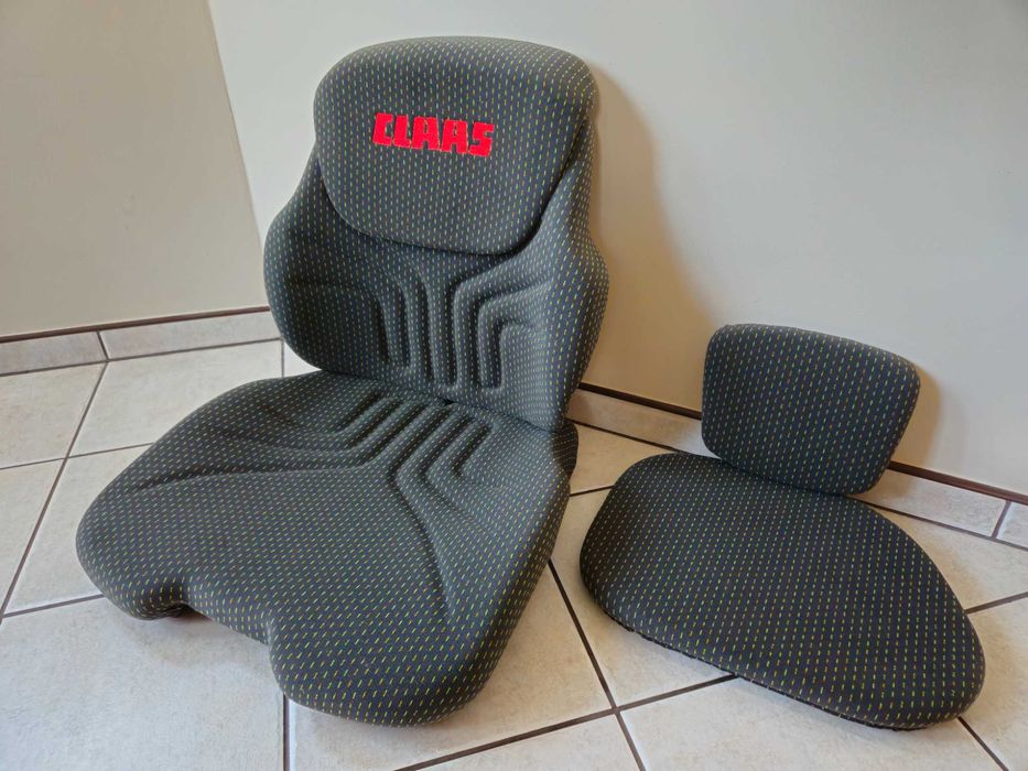 Pokrowiec/tapicerka fotel do ciągnika, kombajn Claas,McCormick,Renault