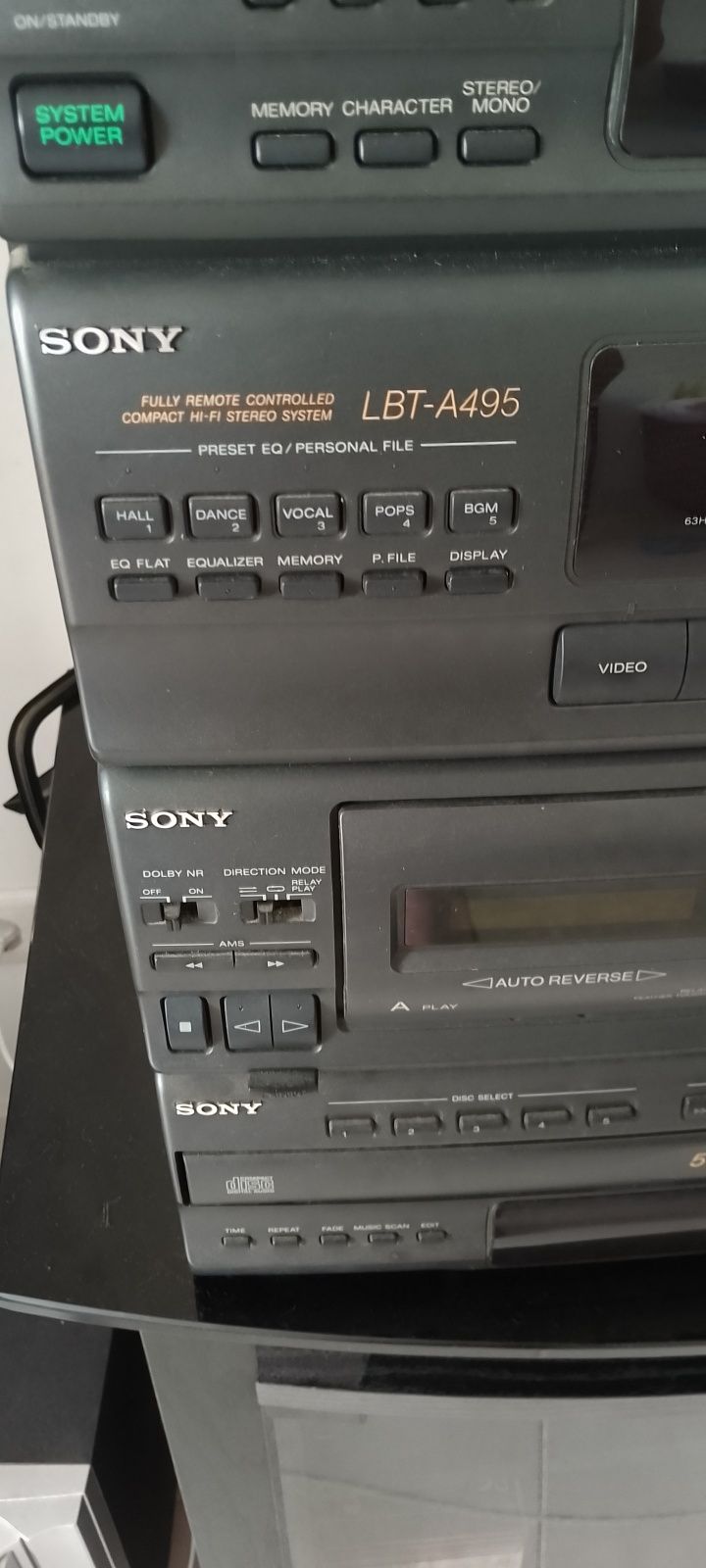 Aparelhagem Sony LBT A495