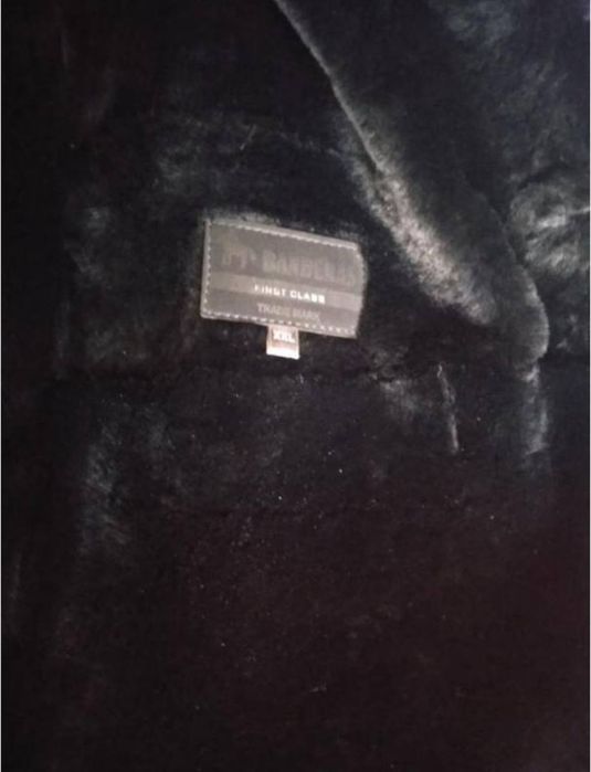 Куртка зимова, шкіряна, нова