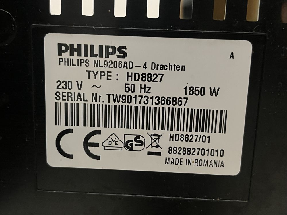 Кавоварка Philips HD8827 (Філіпс)