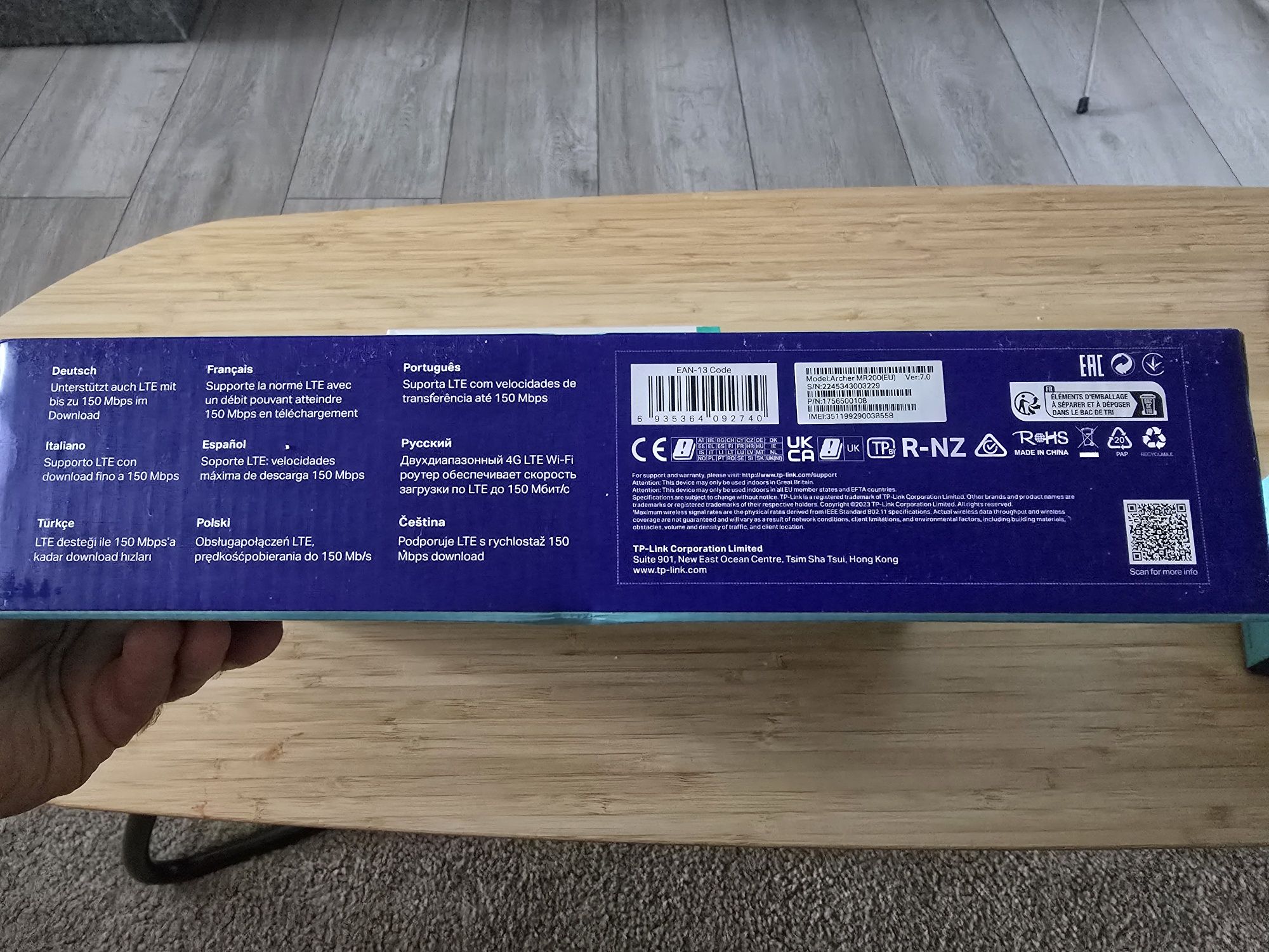 Router 4G LTE TP Link Archer MR200 na gwarancji jeszcze 32 miesiące