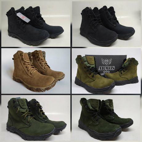 Ботинки демисезонные/летние пиксель / хаки. Военная обувь