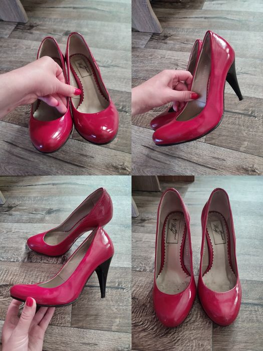 Лаковані кожані туфлі