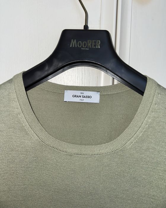 Трикотажная футболка из шелка Gran Sasso