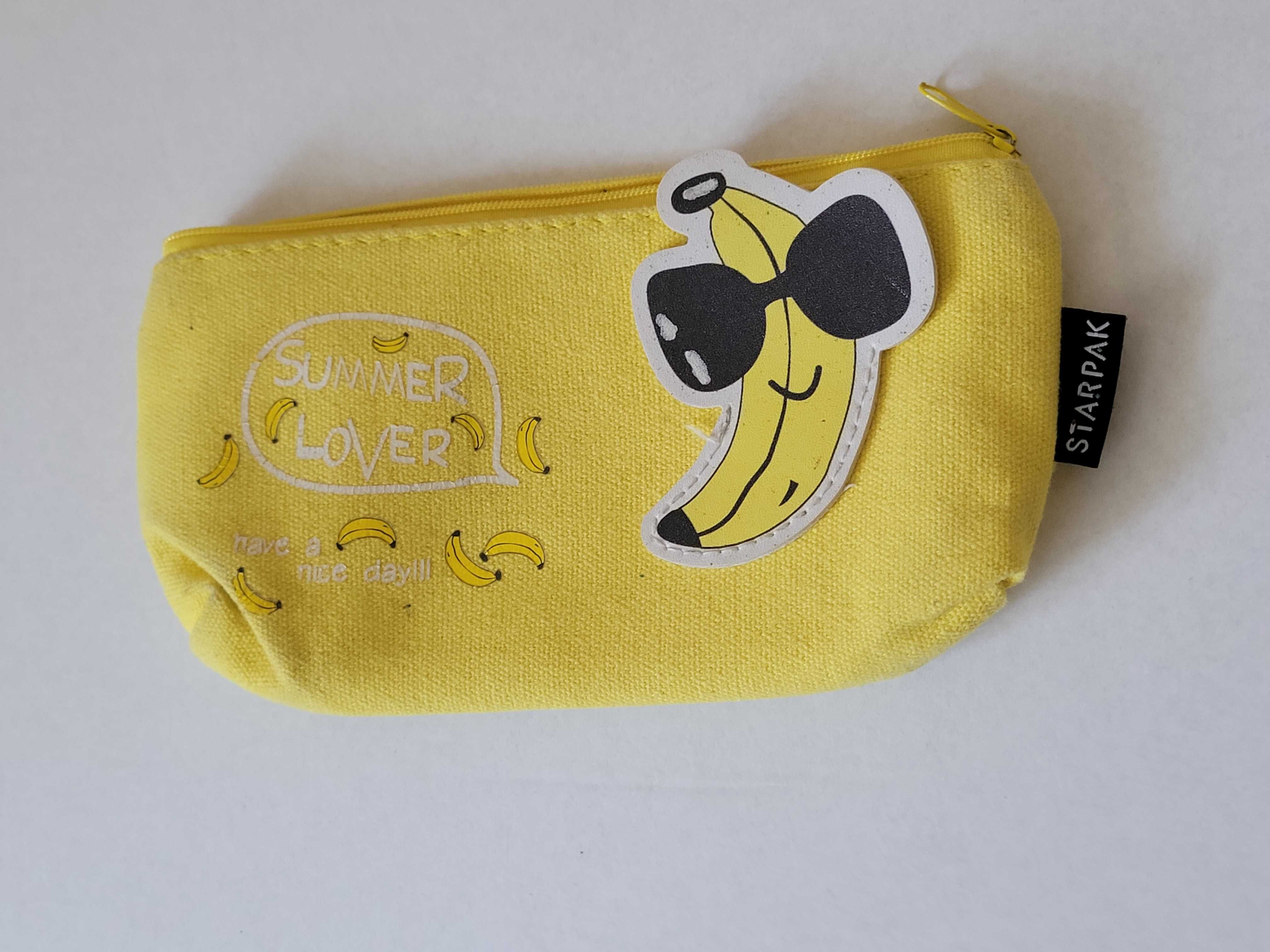 Piórnik saszetka Starpak banan