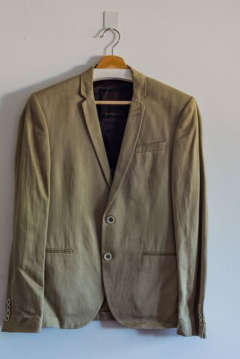 Blazer Zara Black Tag - Linho 46