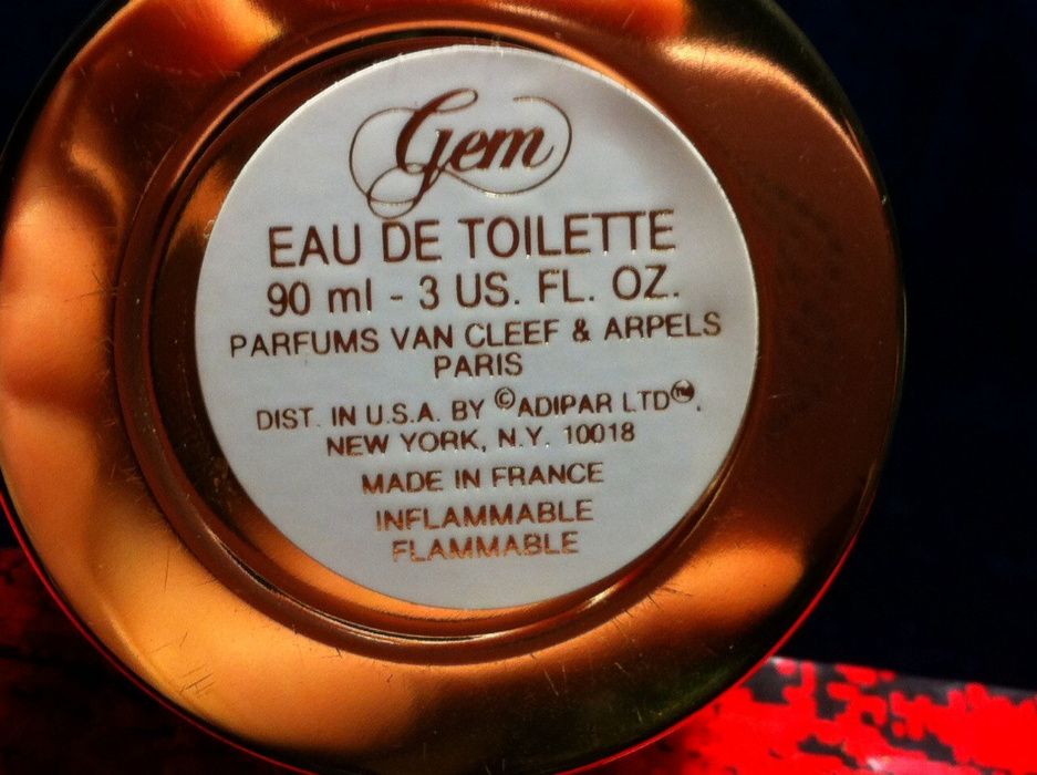 Винтажная французская туалетная вода (духи) GEM от Van Cleef & Arpels