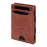 James Hawk Flip wallet camel - Dwustronnie otwierany portfel na karty