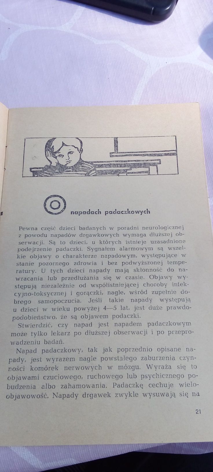 O drgawkach u dzieci