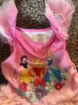Vestido tutu de princesas da Disney