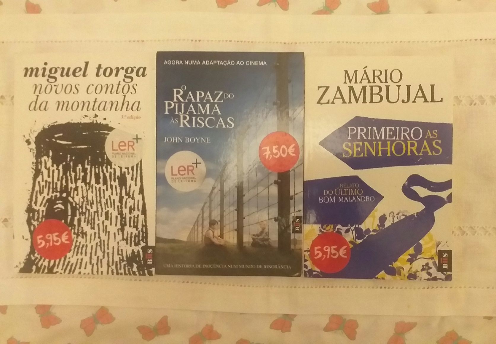 LIVROS 6 :Florbela Espanca:Mário Zambujal:Miguel Torga:Vitorino Nemési