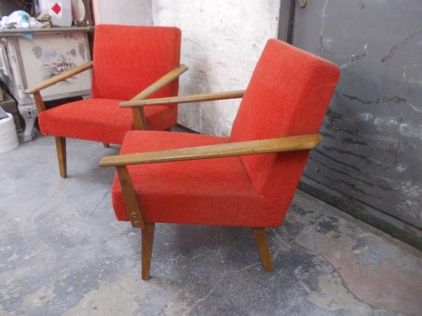 Fotele Czechosłowackie Tatra Nabytek PRL vintage