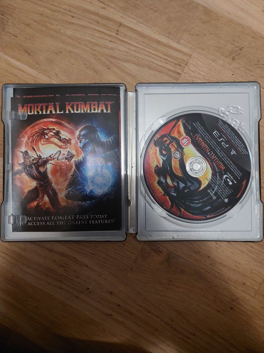 Mortal kombat 9 steel book UNIKAT  dla kolekcjonera ps3