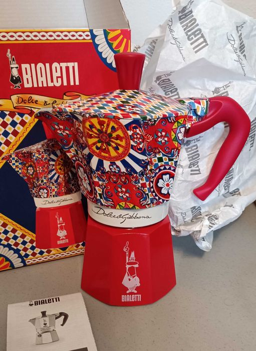 Bialetti Dolce & Gabbana 6Tz –  włoska kawiarka – edycja limitowana