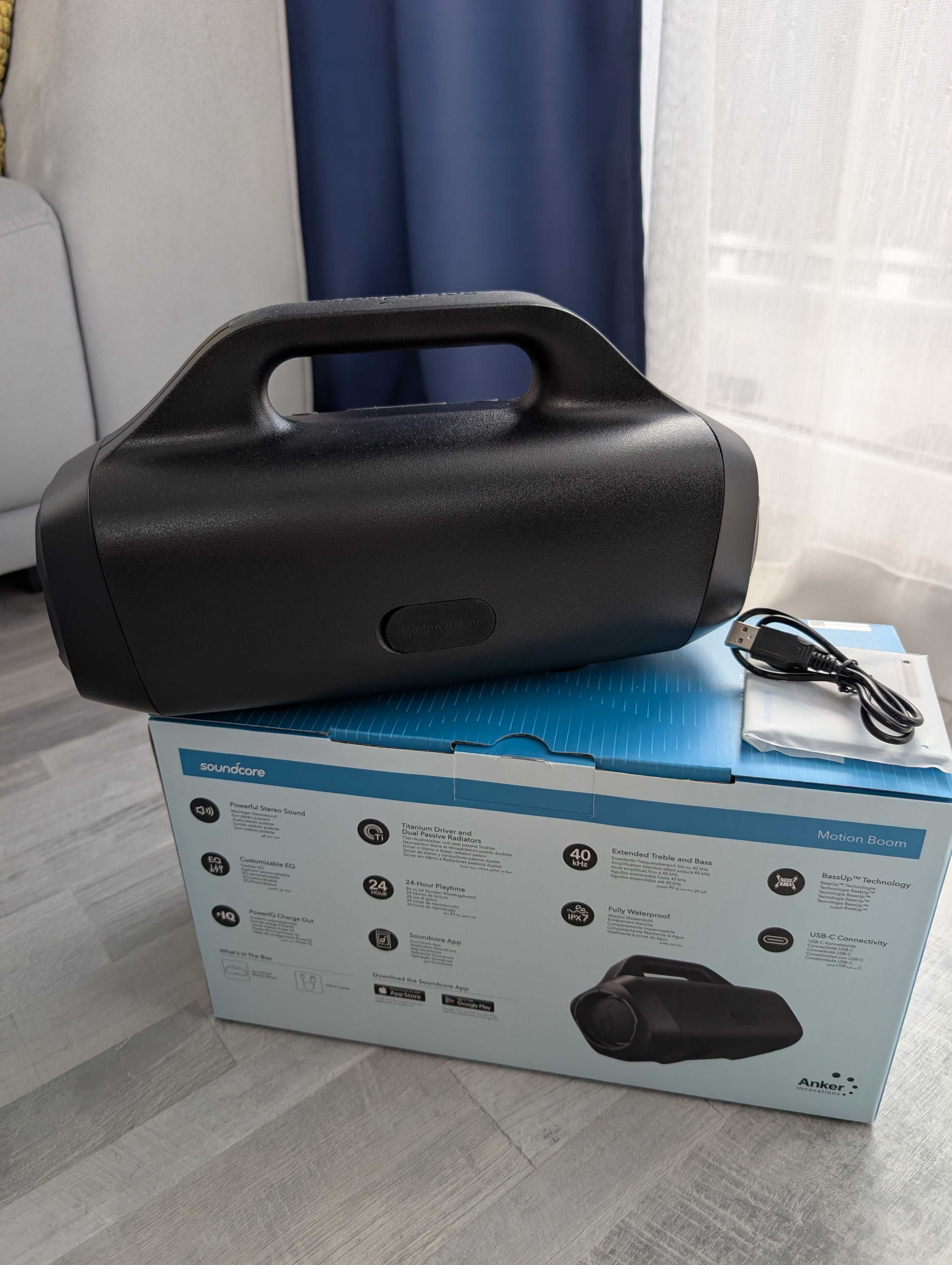 Głośnik Bluetooth Soundcore Anker Motion Boom
