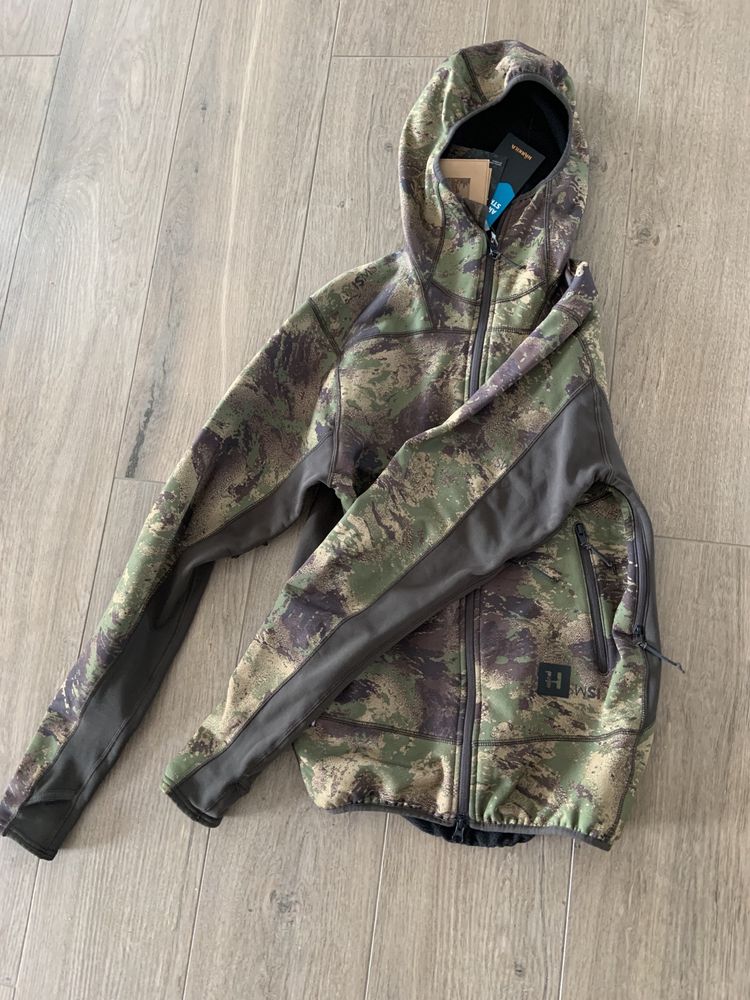 Harkila rozm S myśliwska wędkarska Bluza z kapturem Deer Stalker camo