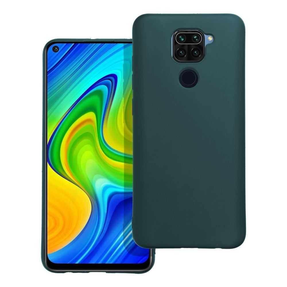 Futerał MATT do XIAOMI Redmi NOTE 9 ciemnozielony